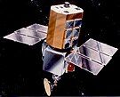 Illustration of NASA's Solar Maximum Mission satellite