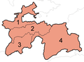 Provinces of Tajikistan