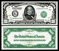 One-thousand-dollar Federal Reserve Note from the 1928 series