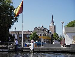 Valkenburg from the Oude Rijn