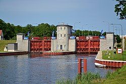 Rudziniec Lock of the Gliwice Canal