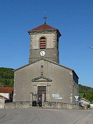 The church in Crainvilliers