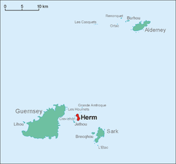 Location of Herm