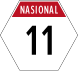 Nasional 11 shield}}