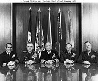 The Joint Chiefs of Staff in 1971.