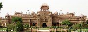 Lalgarh Palace, Bikaner, designed in the Indo-Saracenic style by Samuel Swinton Jacob.