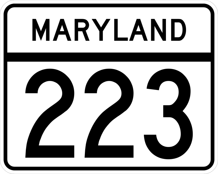 File:MD Route 223.svg