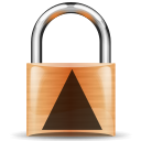 File:Padlock-orange-fulldelta.svg