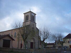 The church in Saint-Edmond