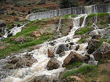 Tamda waterfall in Zaouiat Cheikh