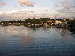 Titas River in Homna Upazila