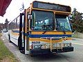 An Orion V highway coach, at Sullivan and Kidd, in Crescent Beach.