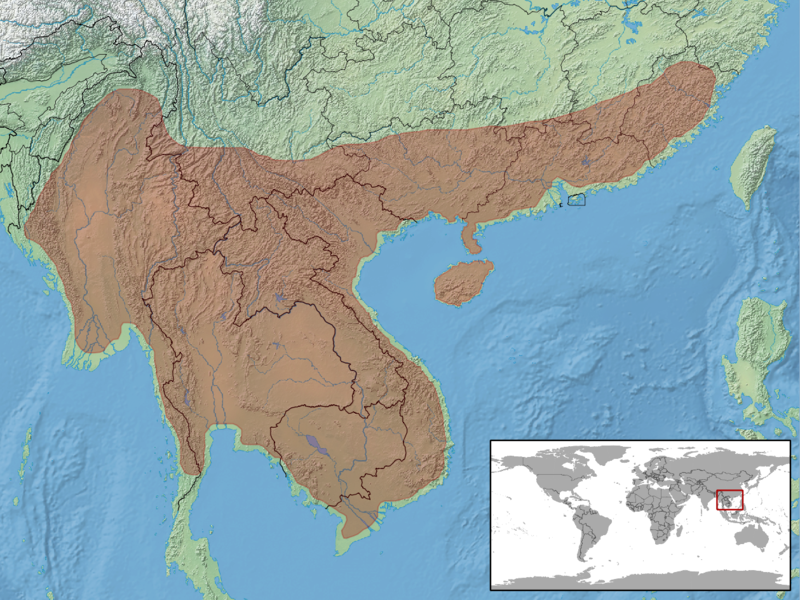 File:Acanthosaura lepidogaster distribution.png