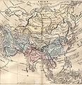 Asia in 1829