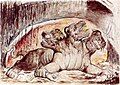 Cerberus, picture by William Blake (18th cent.)