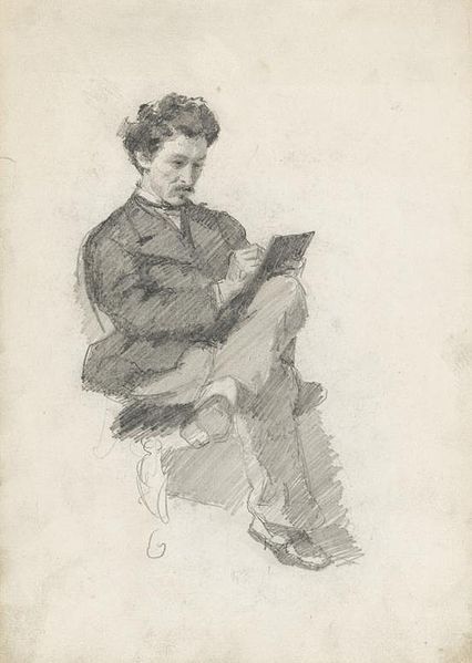 File:Charles Keene Sketching.jpg