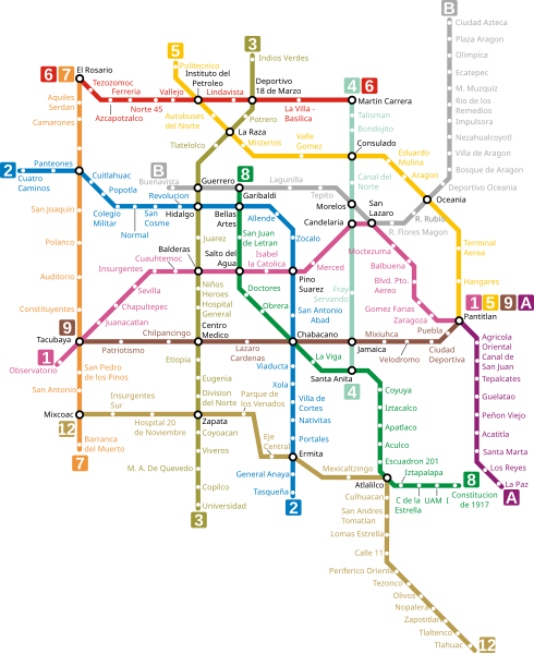 File:Mexico City metro.svg