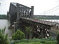 Quebec Bridge, view from Parc Aquarium Du Quebec