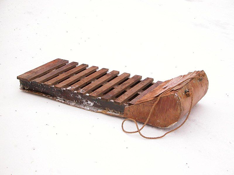 File:Wooden sled.jpg