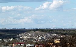 Mount Belaya, a protected area of Russia in Korochansky District