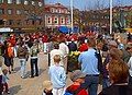 Music performance at the town square