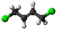 1,4-Dichlorobut-2-ene molecule