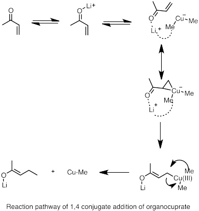 1,4 cuprate addition