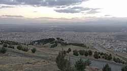 Asadabad city from above