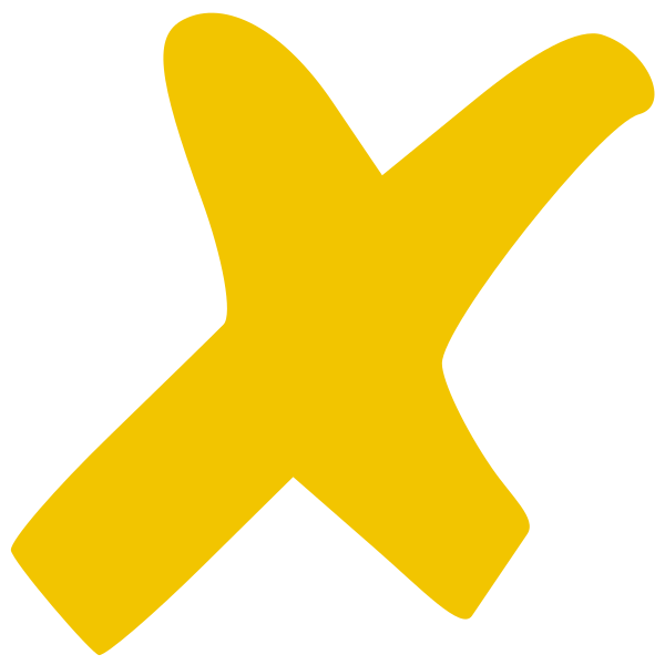 File:Dark yellow x.svg