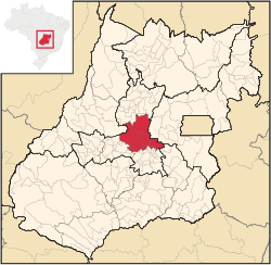 Location in Goias state