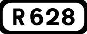 R628 road shield}}