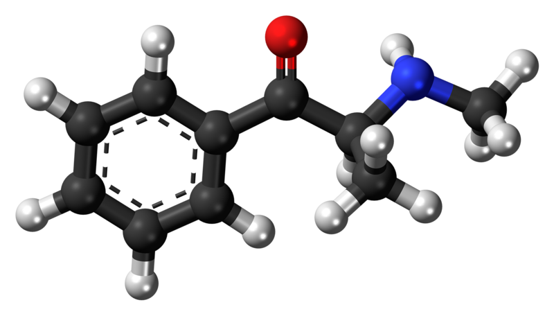 File:Methcathinone molecule ball.png