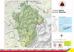 Official map of the Administrative post