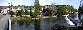 The River Olme in Pont-d'Ouilly