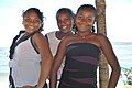 Girls in Punta Maldonado, Cuajinicuilapa, Guerrero.