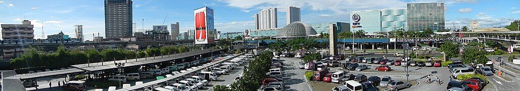 A panorama of SM North EDSA (2013)