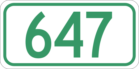 File:Saskatchewan Route 647.svg