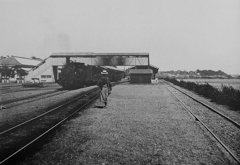 File:Shinagawa Station 1897.jpg