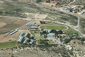 Bird's eye view of western part of Stampriet