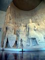 Skanderbeg and his soldiers, sculptures in Skanderbeg Museum