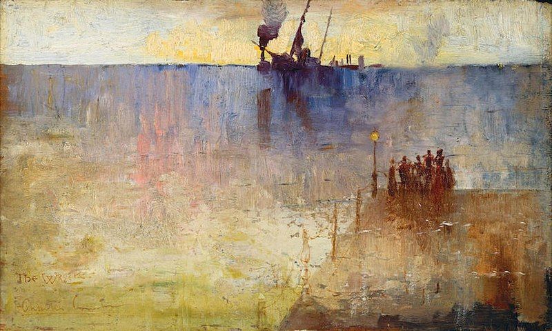 File:Charles Conder Wreck.jpg