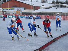 Finland and Norway in the 2004 Women's World Championship in Lappeenranta