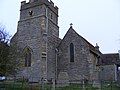 Haselor church tower