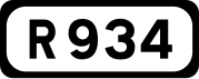 R934 road shield}}