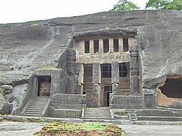 Exterior of the Great Chaitya.