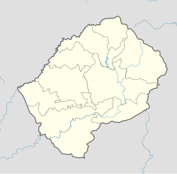 Map of Lesotho