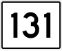 State Route 131 marker