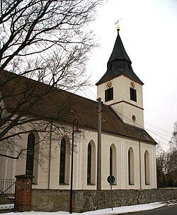 Lutheran church in Nobitz