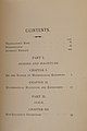 Table of contents to Science and hypothesis (1905)