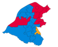 2007 results map